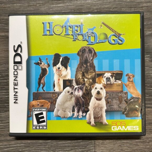 Nintendo DS Other - Hotel For Dogs Nintendo DS Complete Case Manual 2009 Nickelodeon Y2K Dreamworks